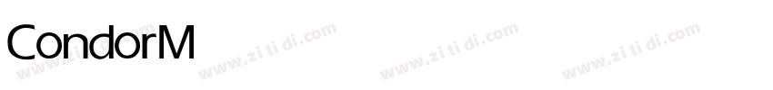 Condor Medium字体转换